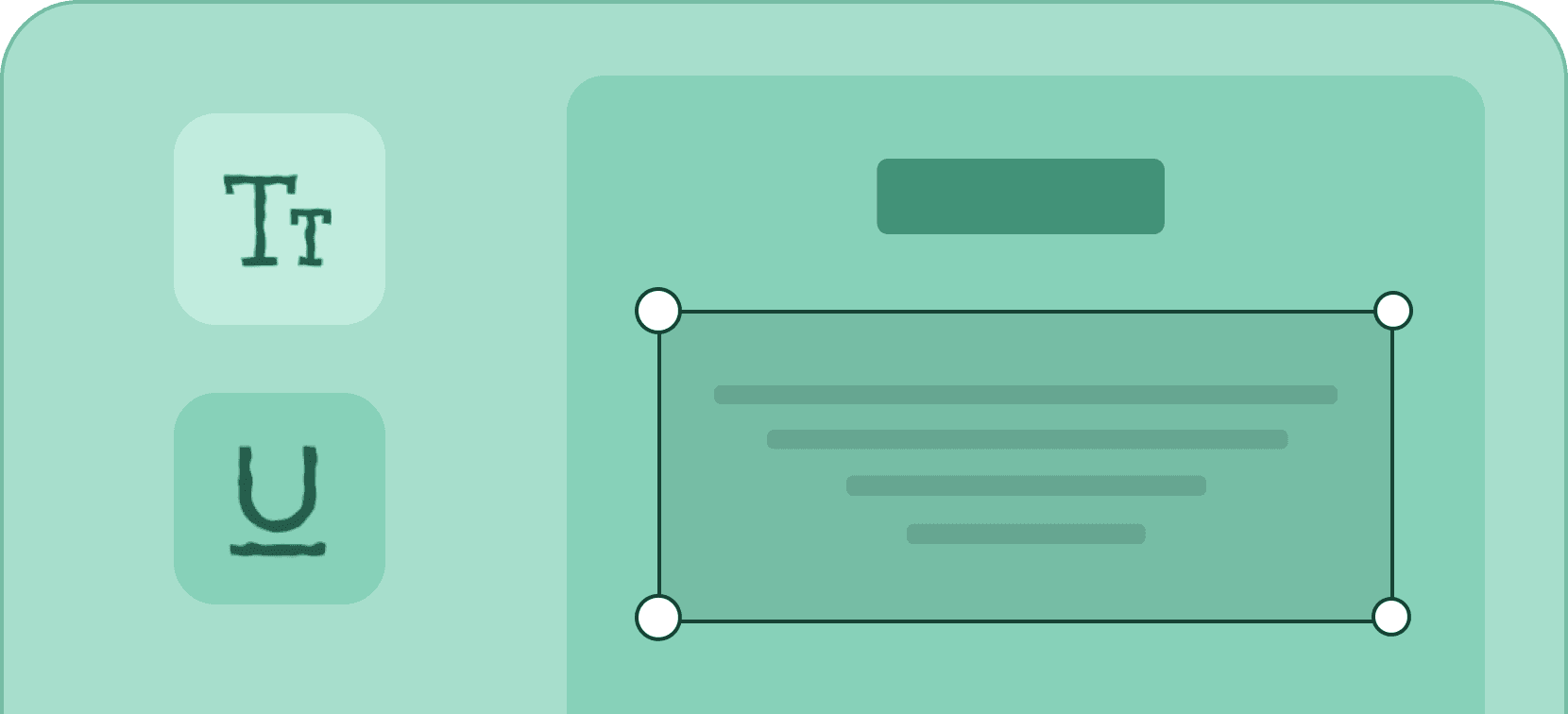 Edit graphic and text - Certifier features
