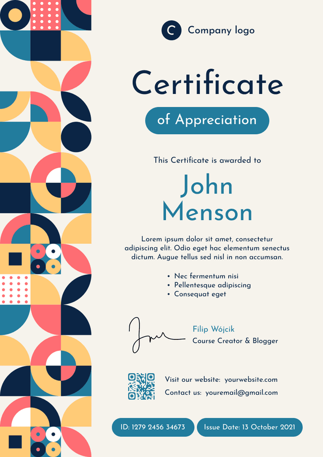 Certificate thumbnail Certificate thumbnail