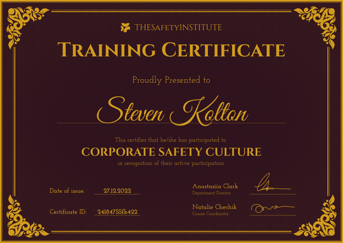 burgundy formal certificate of training landscape 12991 burgundy formal certificate of training landscape 12991
