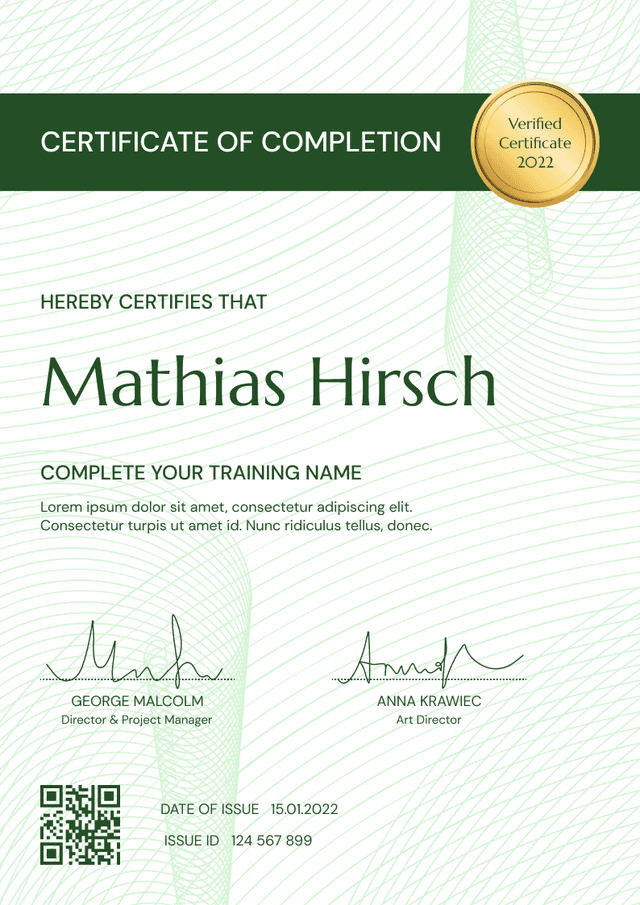 Certificate thumbnail Certificate thumbnail