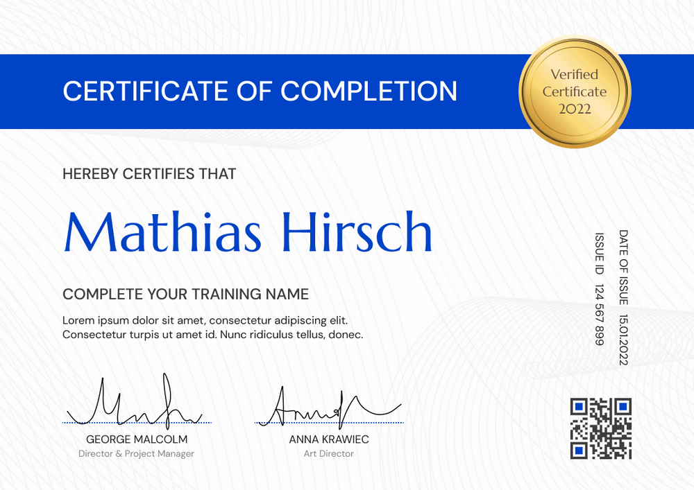 blue formal certificate of webinar portrait 12913 blue formal certificate of webinar portrait 12913