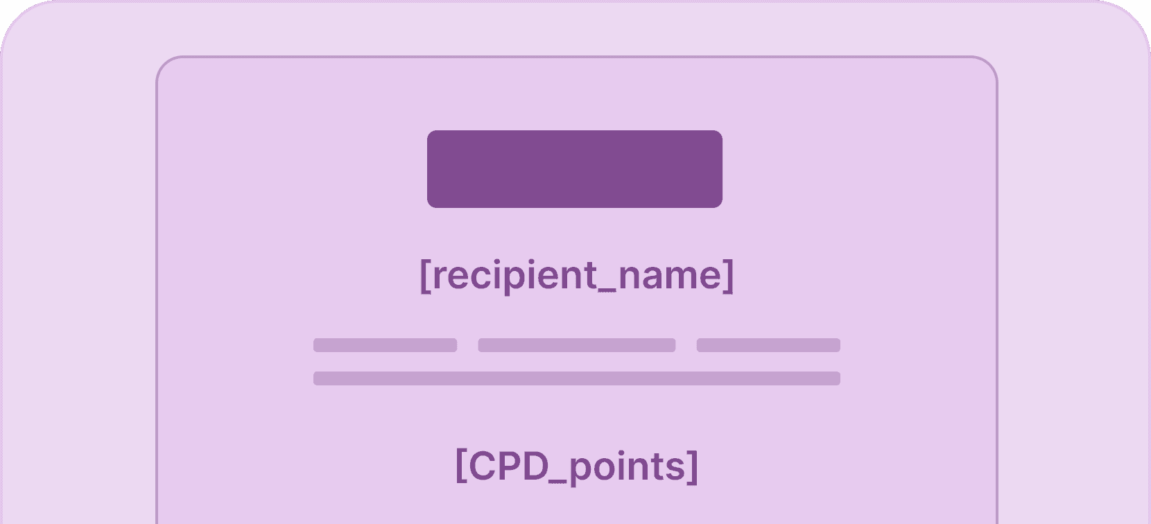 Add dynamic content emails - Certifier features Add dynamic content emails - Certifier features