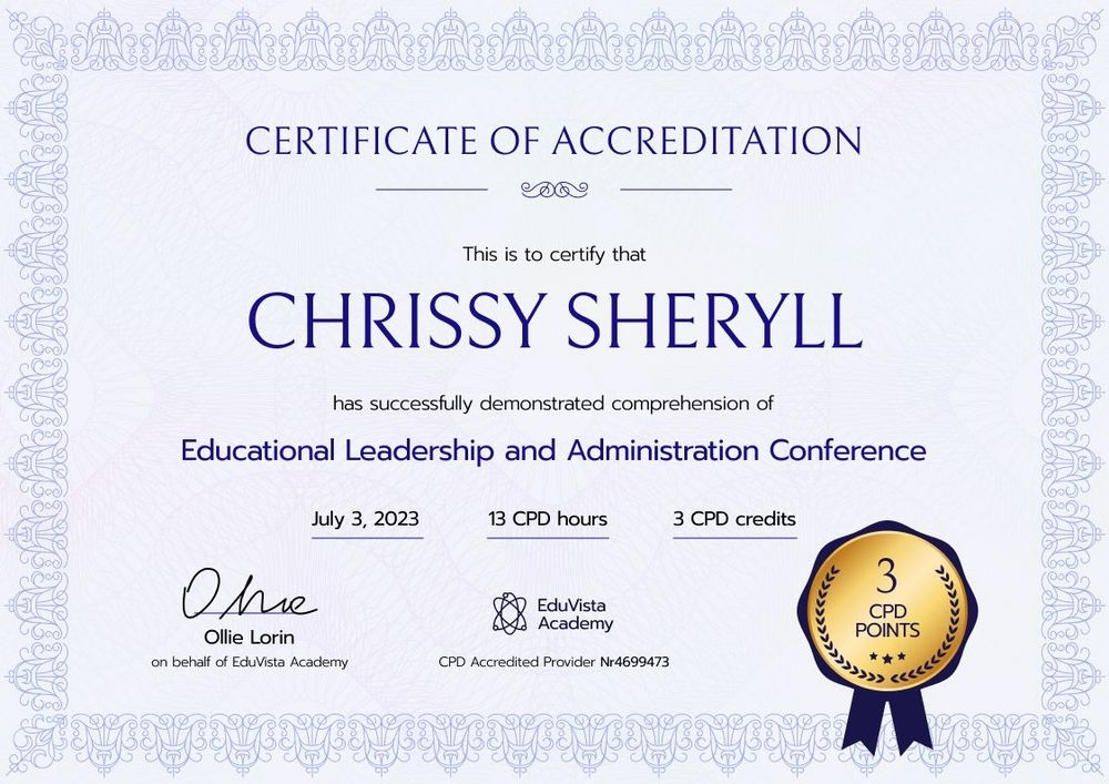 Formal and professional CPD certificate template landscape Formal and professional CPD certificate template landscape