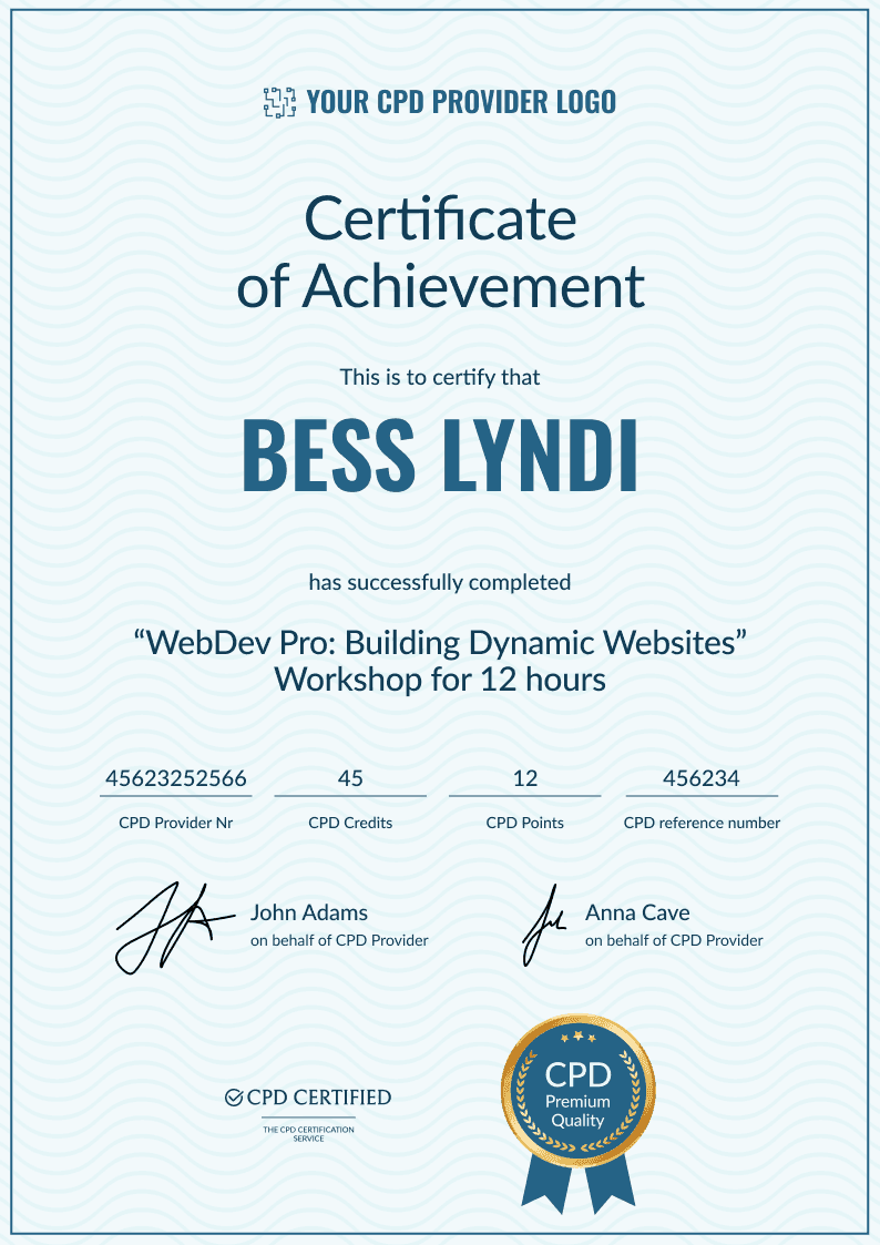 Certificate thumbnail Certificate thumbnail