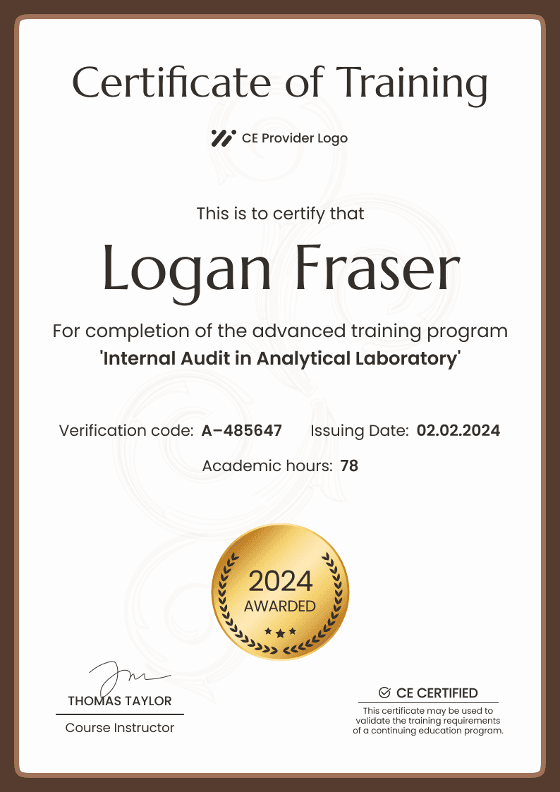 Traditional and professional Continuing Education certificate template Traditional and professional Continuing Education certificate template