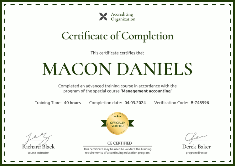 Plain and professional CE certificate template landscape Plain and professional CE certificate template landscape