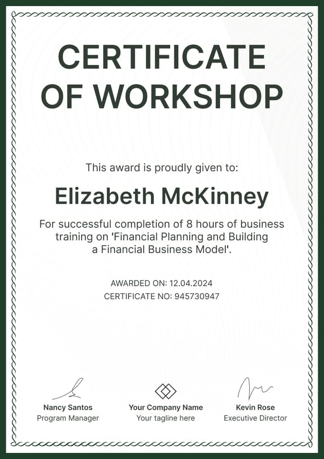 Certificate thumbnail Certificate thumbnail