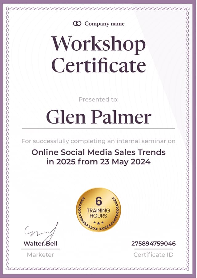 Certificate thumbnail Certificate thumbnail