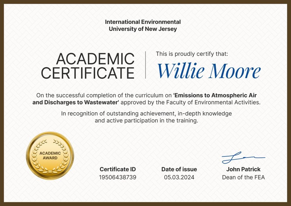 Elementary and professional academic certificate template landscape Elementary and professional academic certificate template landscape