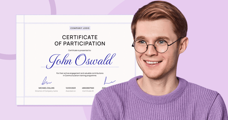 25 Certificate of Participation Templates to Download cover image 25 Certificate of Participation Templates to Download cover image