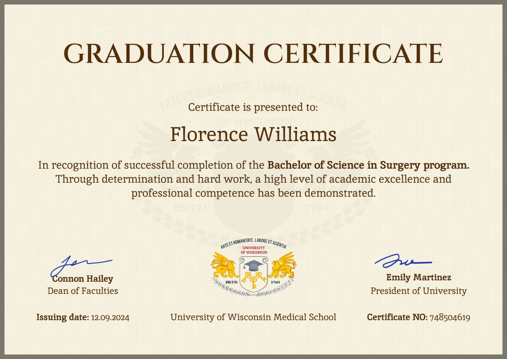 Distinctive professional graduation certificate template landscape Distinctive professional graduation certificate template landscape