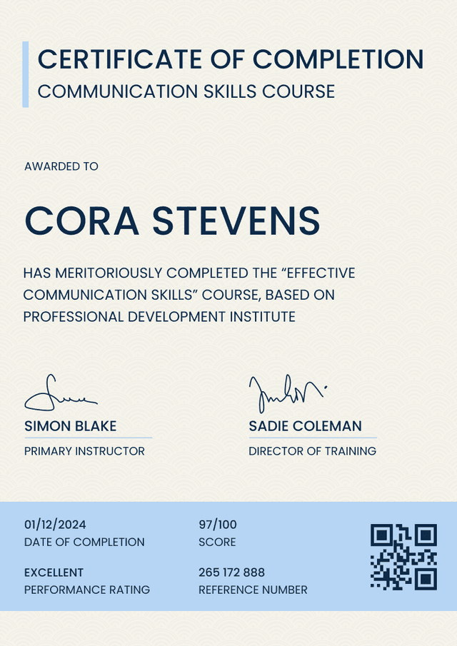 Certificate thumbnail Certificate thumbnail
