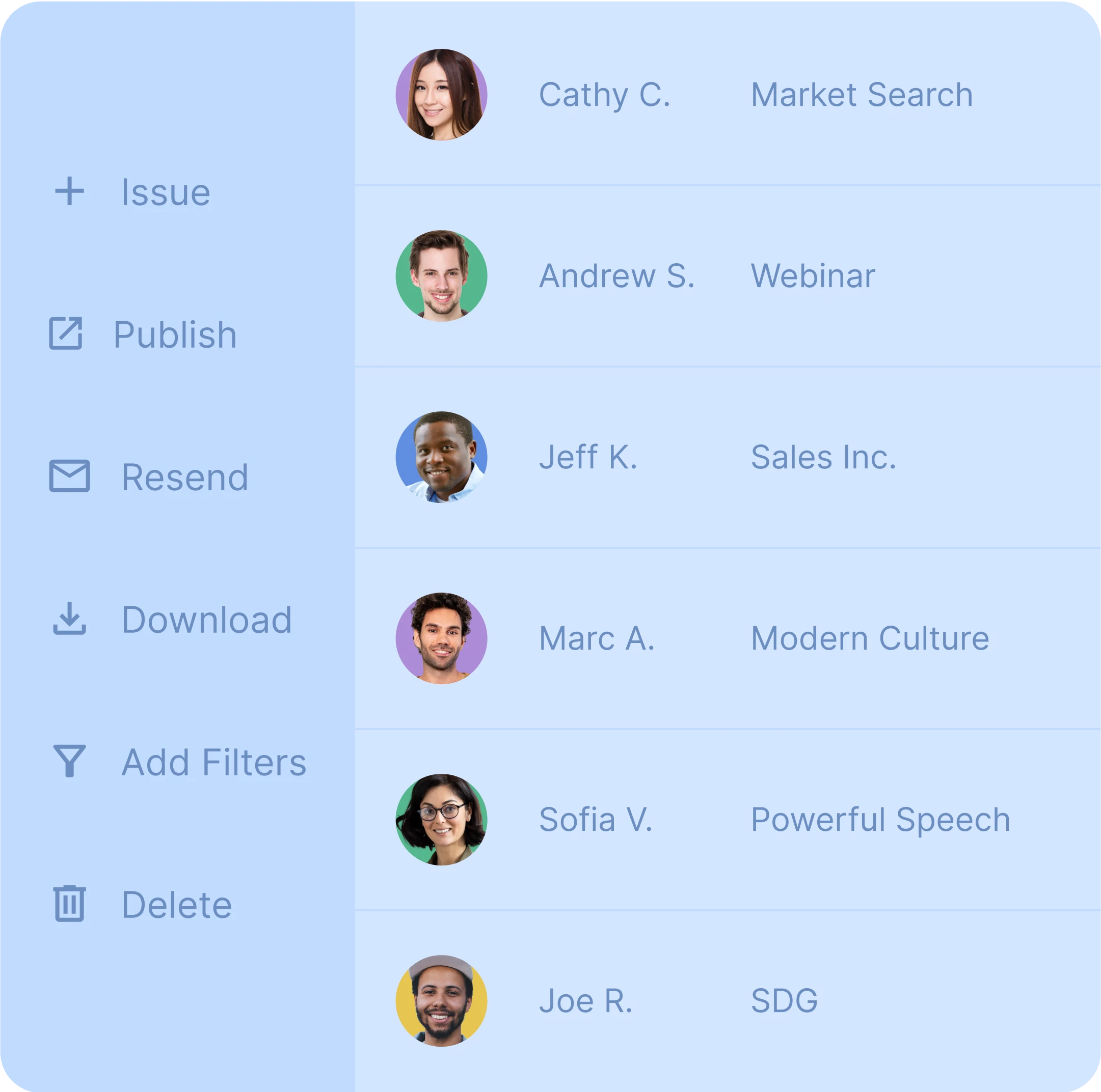 Easily manage all of your digital badges in one place Easily manage all of your digital badges in one place