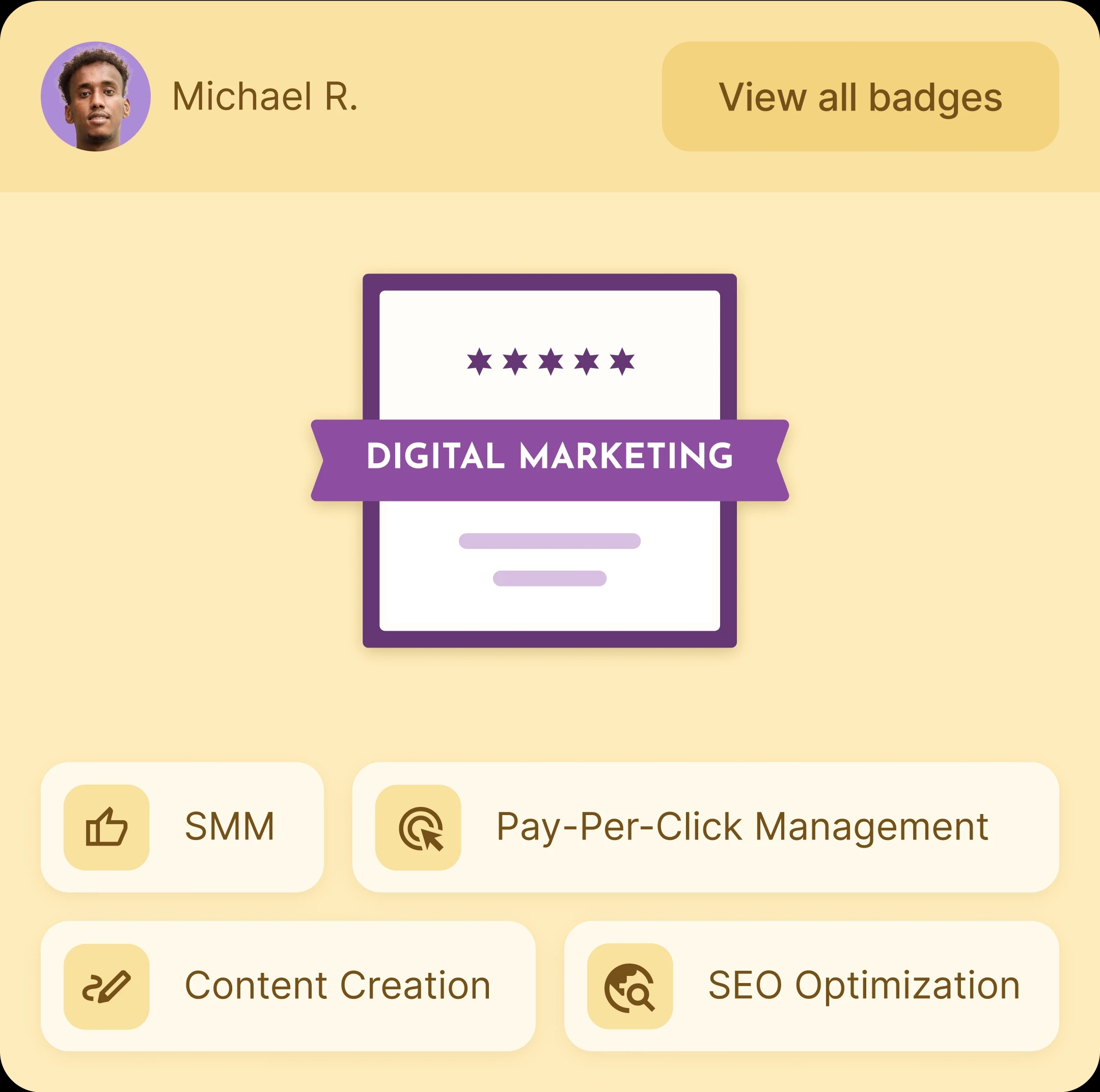 Manage employee skills with our digital badge software Manage employee skills with our digital badge software