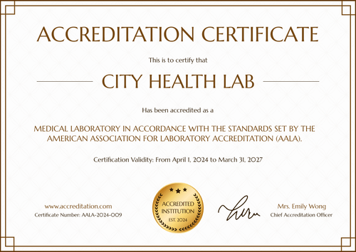 Well-Structured and professional accreditation certificate template Well-Structured and professional accreditation certificate template