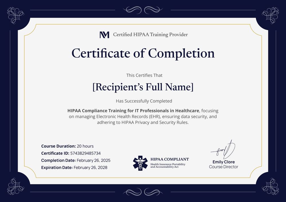 HIPAA Training Certificate Template for IT Professionals - Online Editing Landscape-min.jpg HIPAA Training Certificate Template for IT Professionals - Online Editing Landscape-min.jpg