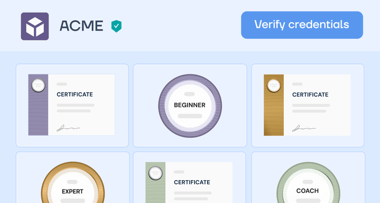 Credentials portal Credentials portal