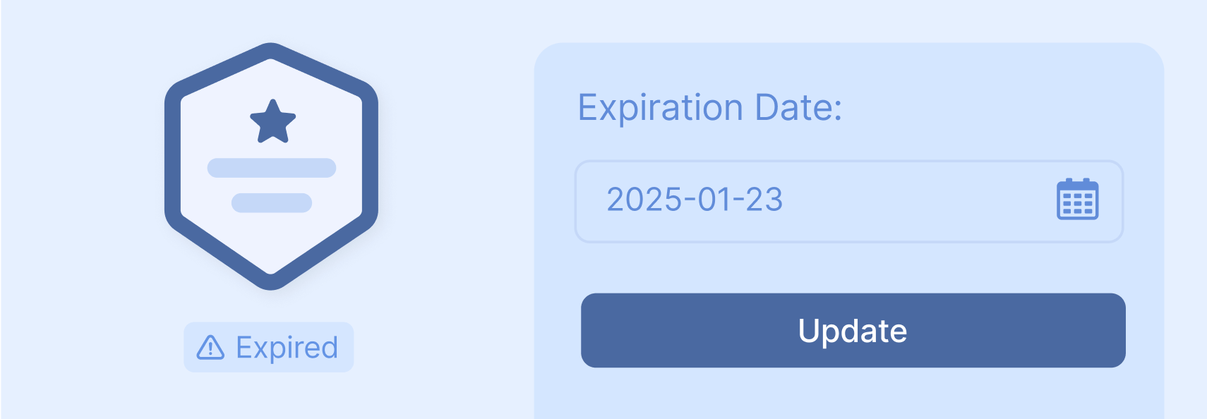 Set expiry dates for badges Set expiry dates for badges