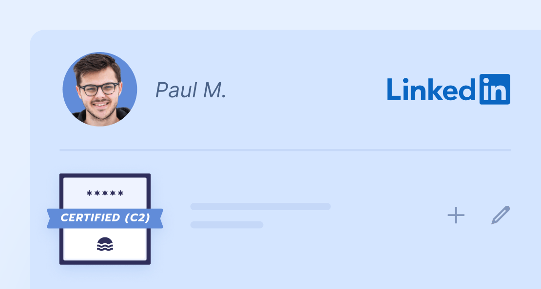 Verifiable LinkedIn certification badges Verifiable LinkedIn certification badges