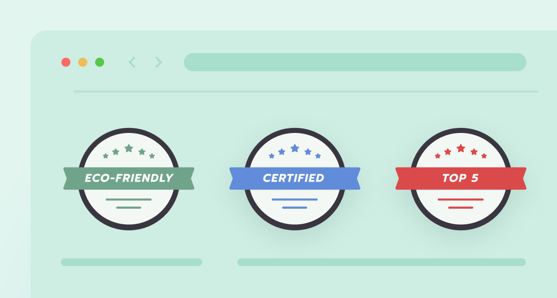 Certification badges for your website Certification badges for your website