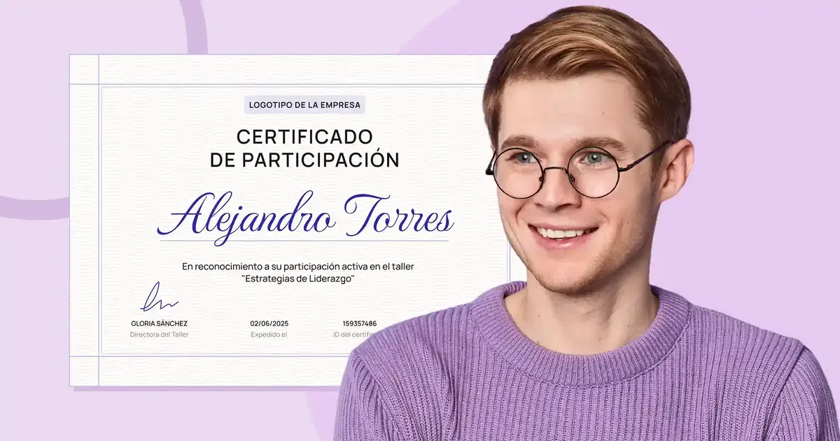15 plantillas de certificado de participación cover image 15 plantillas de certificado de participación cover image