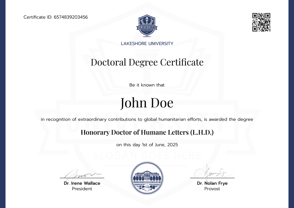 Sophisticated Certificate Template – Landscape Sophisticated Certificate Template – Landscape