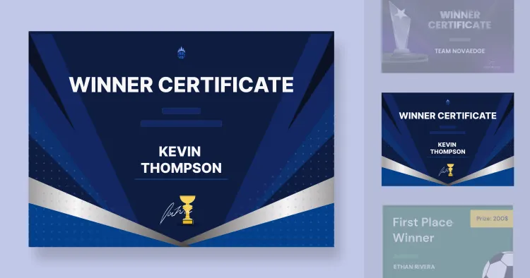 15+ Winner Certificate Templates to Customize cover image 15+ Winner Certificate Templates to Customize cover image
