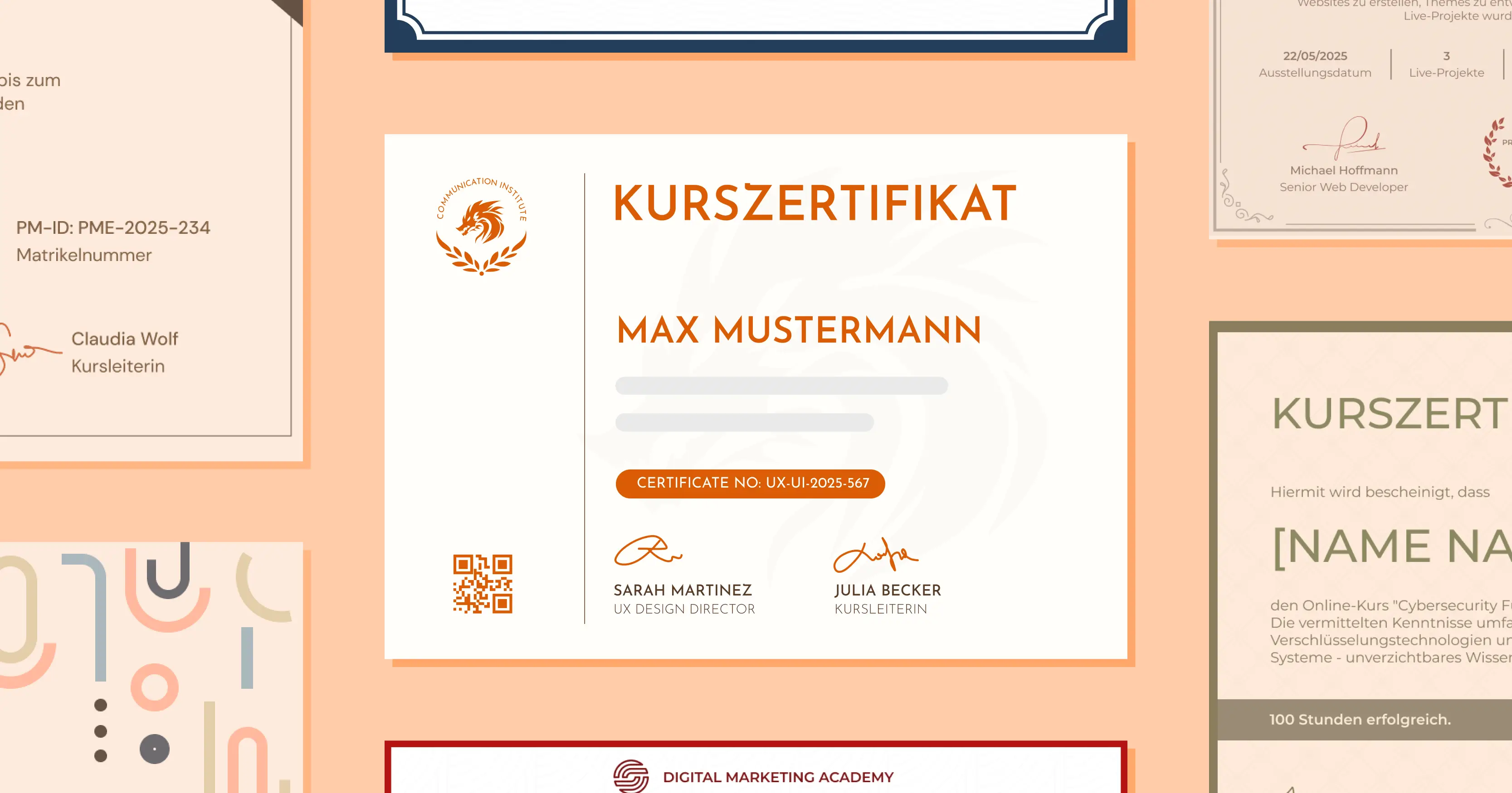 15 Kurszertifikat Vorlagen kostenlos zum Bearbeiten 2026 cover image 15 Kurszertifikat Vorlagen kostenlos zum Bearbeiten 2026 cover image