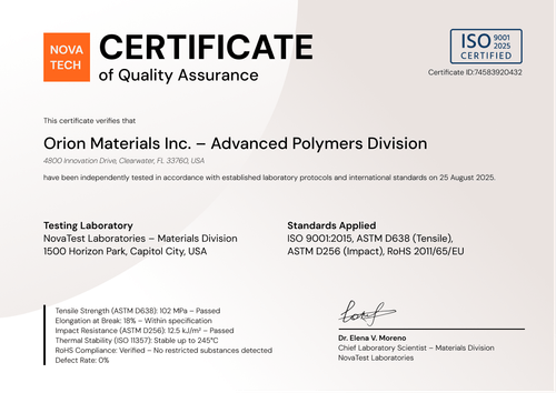 Certificate of Quality Template – Landscape Certificate of Quality Template – Landscape