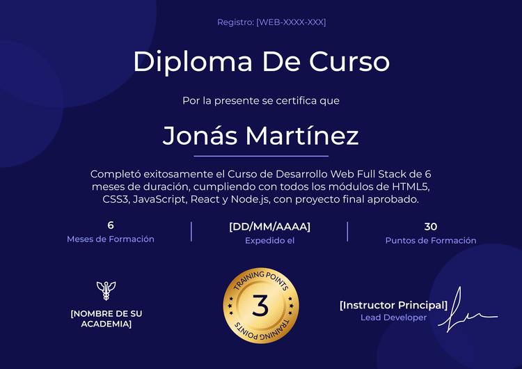 Modelo de certificado de curso majestuoso y profesional Modelo de certificado de curso majestuoso y profesional