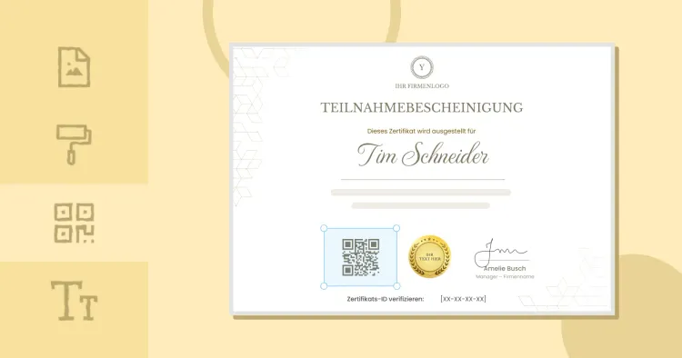 Zertifikat mit QR-Code erstellen – So geht’s 2026 cover image Zertifikat mit QR-Code erstellen – So geht’s 2026 cover image