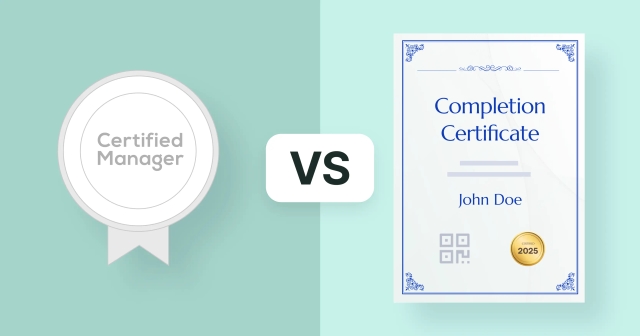 LMS Certificates and LMS Badges vs Digital Credentialing Software