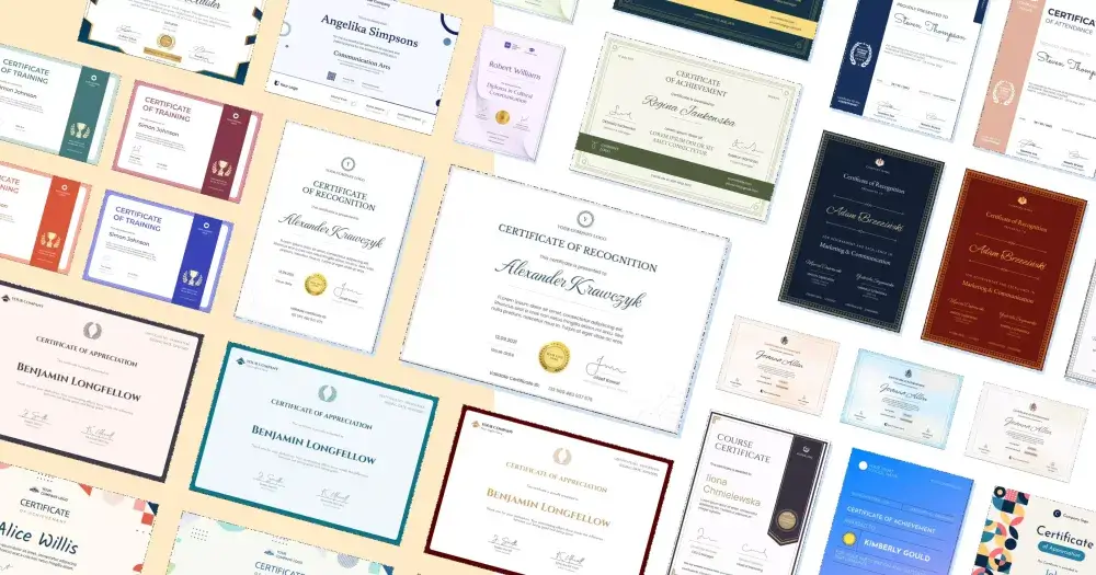 300+ New Certificate Templates for Free Usage cover image 300+ New Certificate Templates for Free Usage cover image