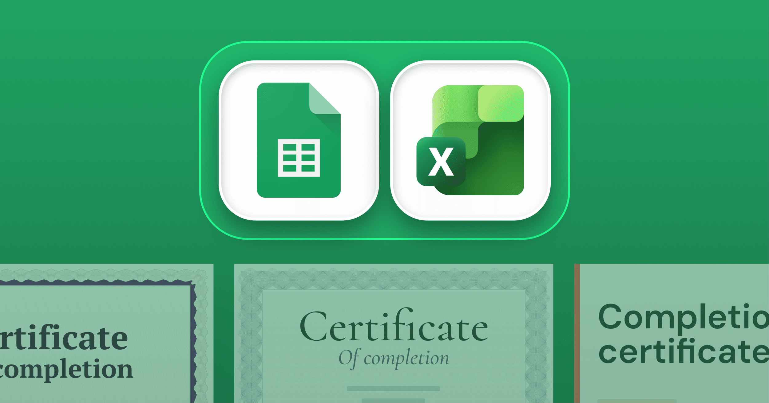 How to Generate Certificates from Google Sheets: 4 Methods cover image How to Generate Certificates from Google Sheets: 4 Methods cover image