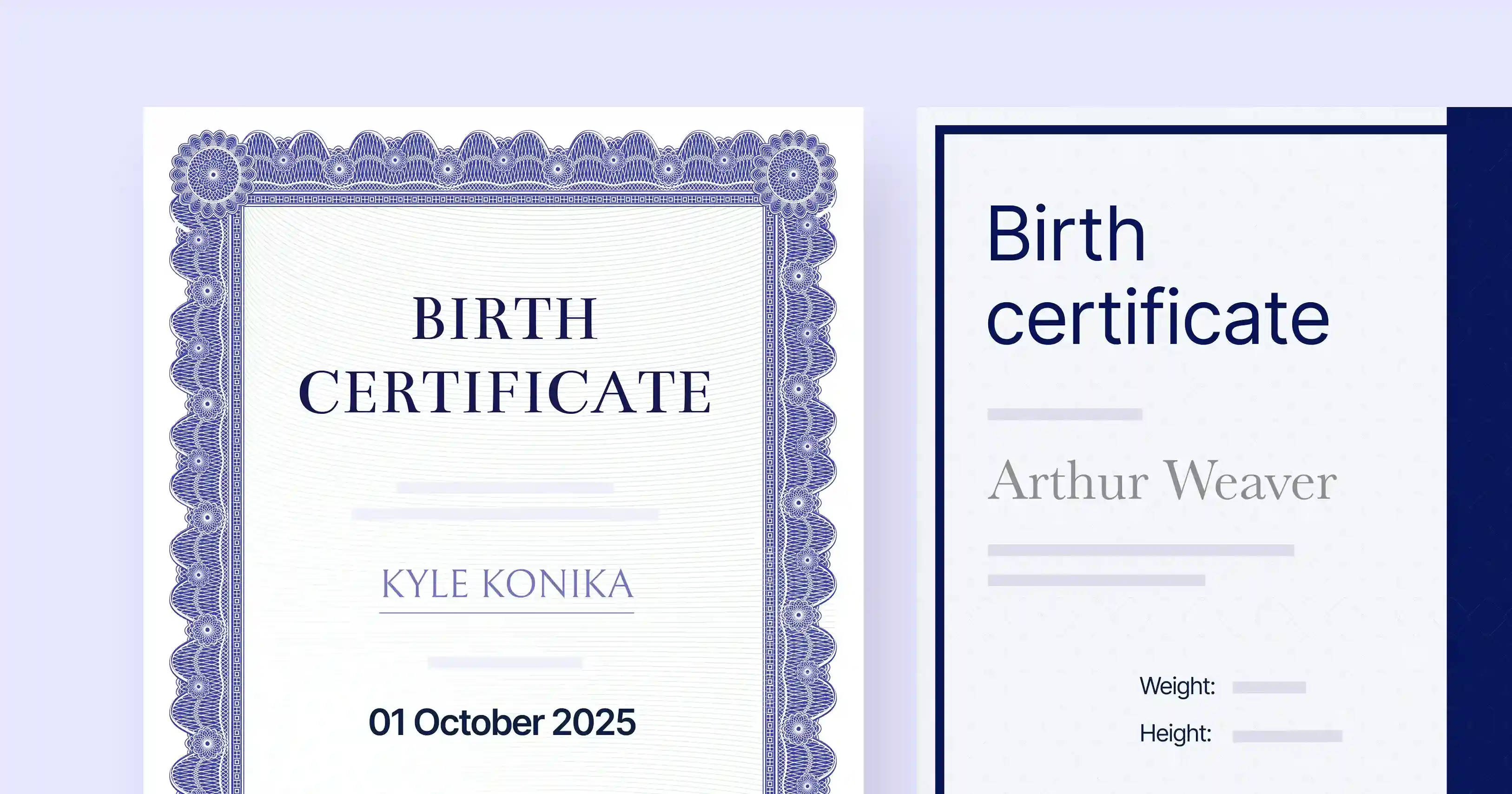 15 Birth Certificate Templates–Edit for Free cover image 15 Birth Certificate Templates–Edit for Free cover image