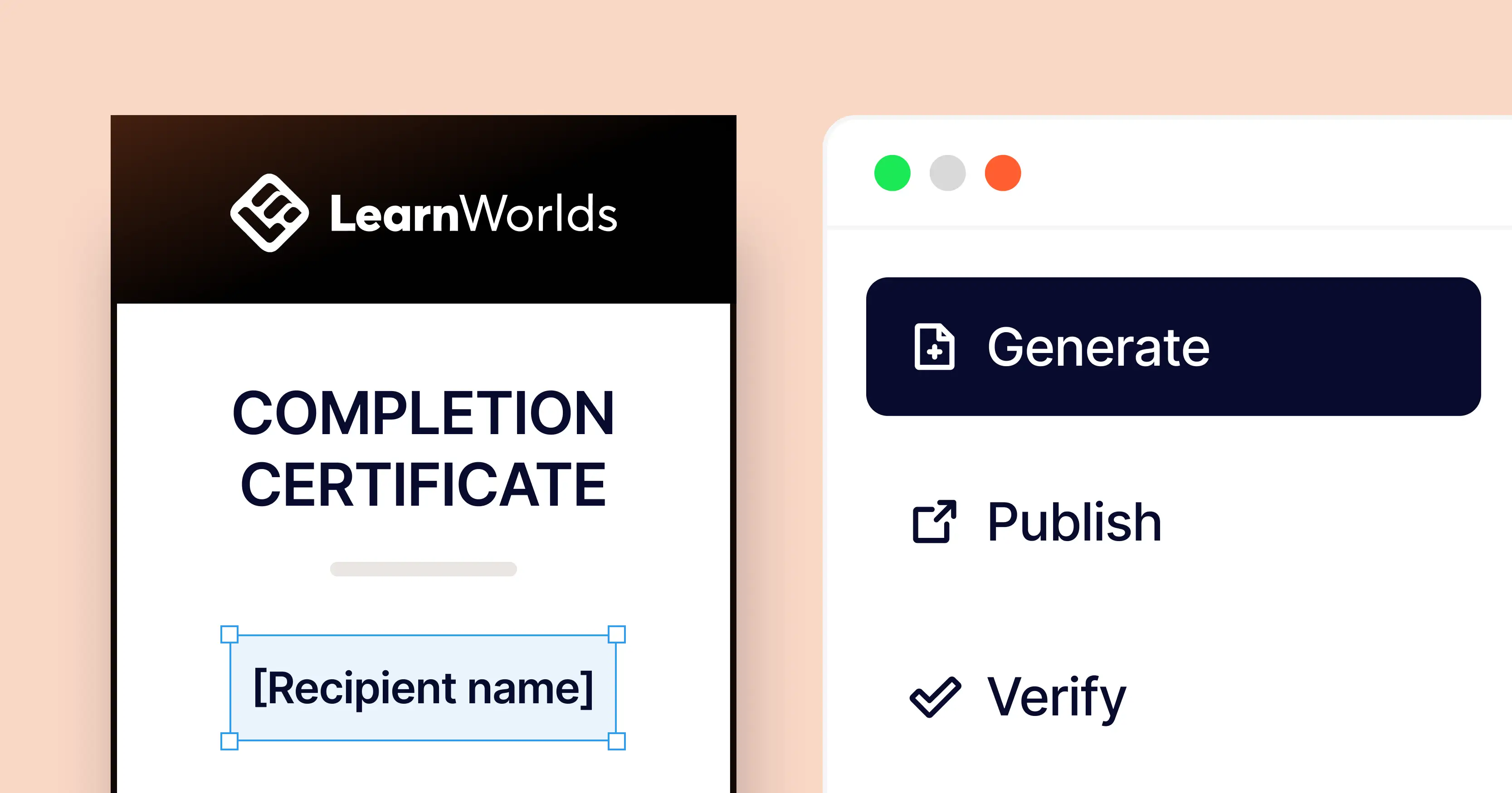 How to Issue a LearnWorlds Certificate of Completion? cover image How to Issue a LearnWorlds Certificate of Completion? cover image