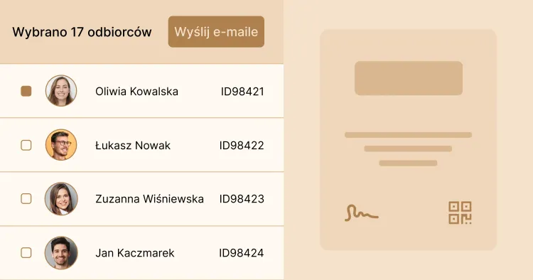 Jak wysłać certyfikaty mailem do wielu osób? 3 sprawdzone sposoby cover image Jak wysłać certyfikaty mailem do wielu osób? 3 sprawdzone sposoby cover image