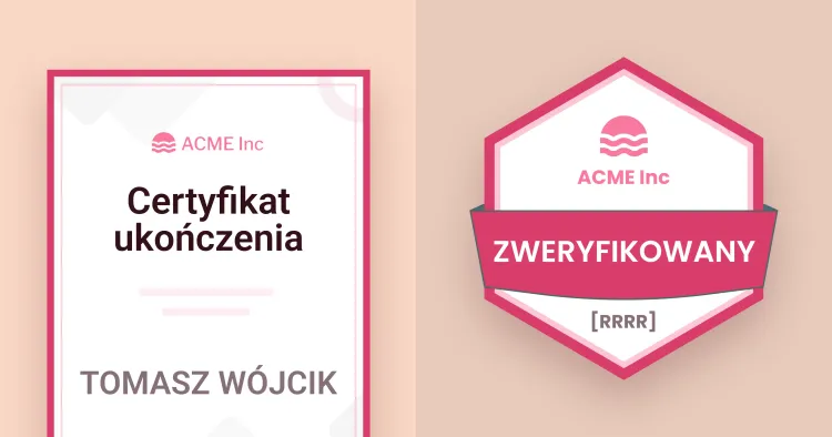 Czym się różni odznaka cyfrowa od certyfikatu? Kompletny przewodnik cover image Czym się różni odznaka cyfrowa od certyfikatu? Kompletny przewodnik cover image