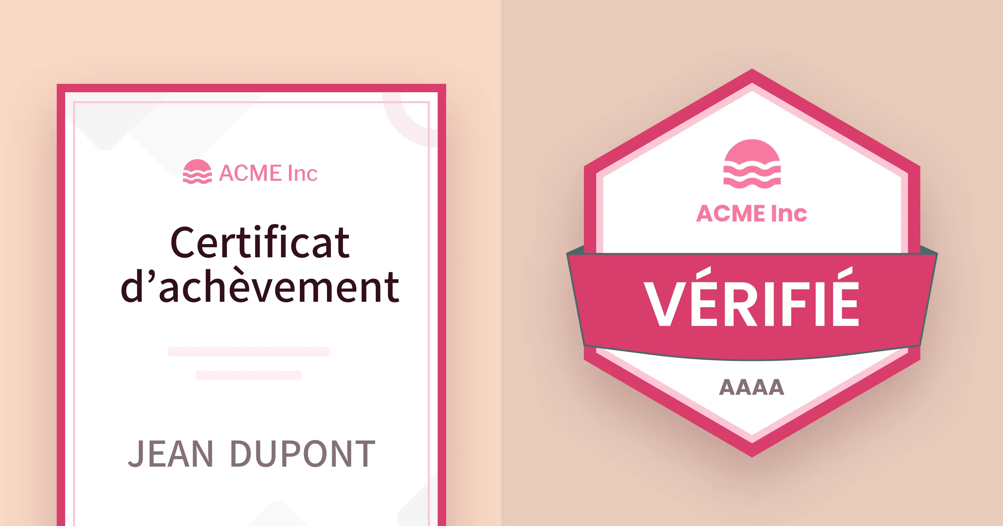 Badge numérique vs certificat : quelles différences ? cover image Badge numérique vs certificat : quelles différences ? cover image