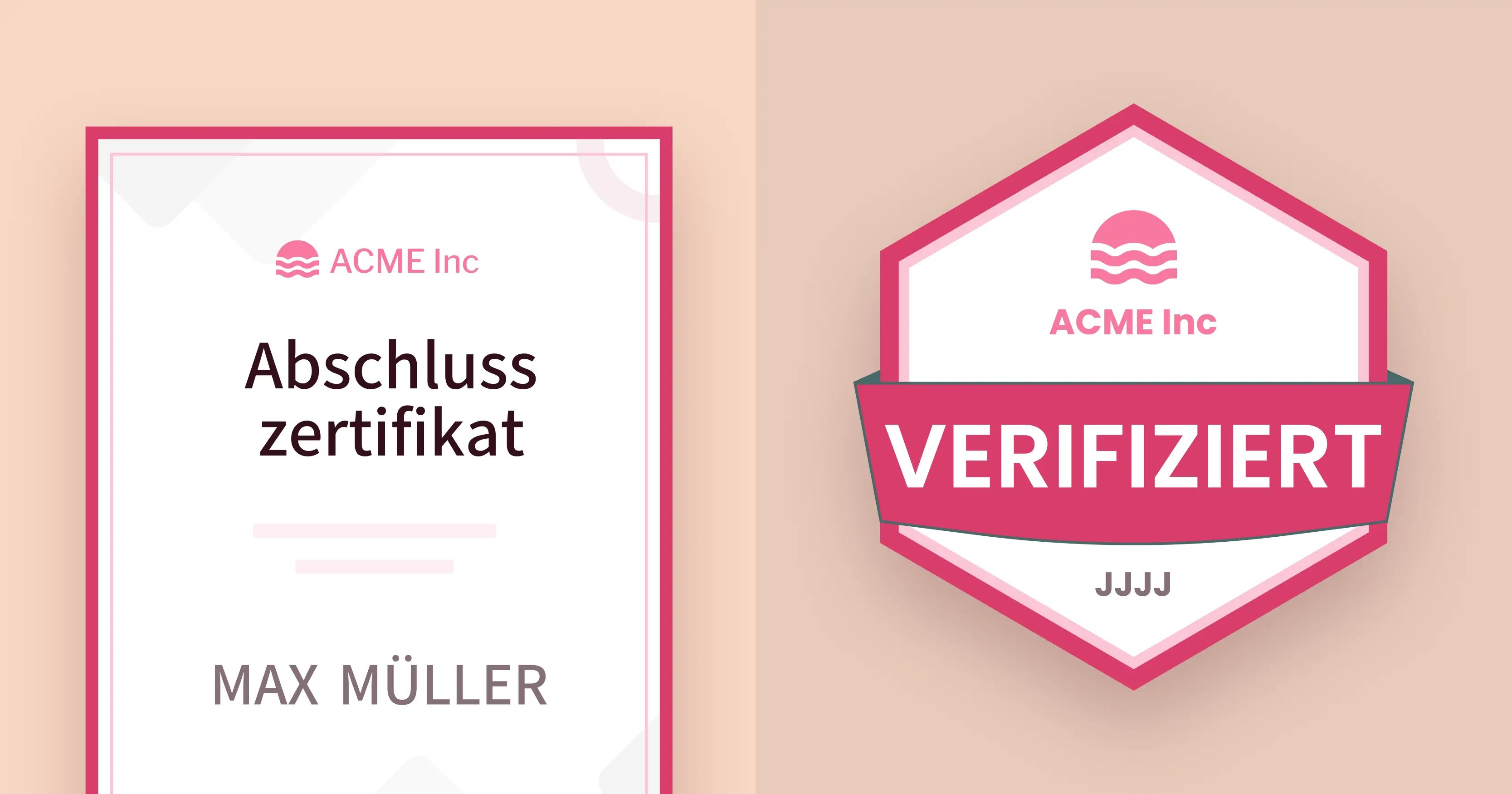 Unterschied: digitales Badge und Zertifikat erklärt cover image Unterschied: digitales Badge und Zertifikat erklärt cover image